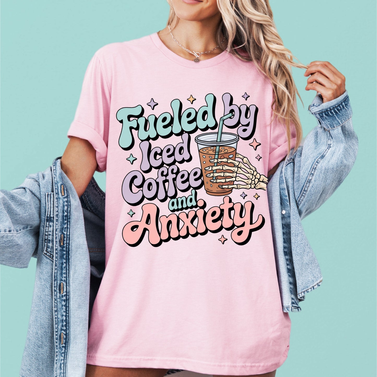 Fueled By Coffee And Anxiety Tee
