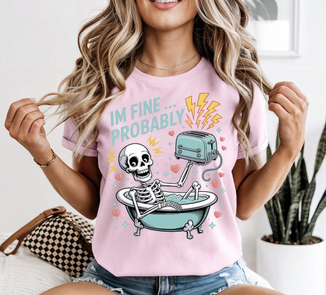 I'm Fine Probably Graphic Tee