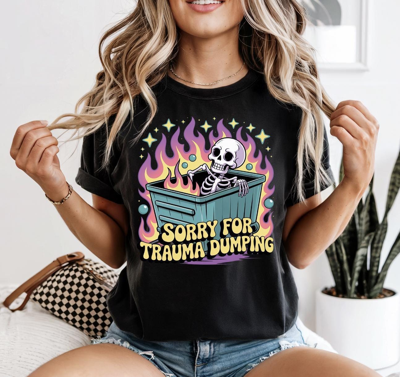 Sorry For Trauma Dumping Graphic Tee