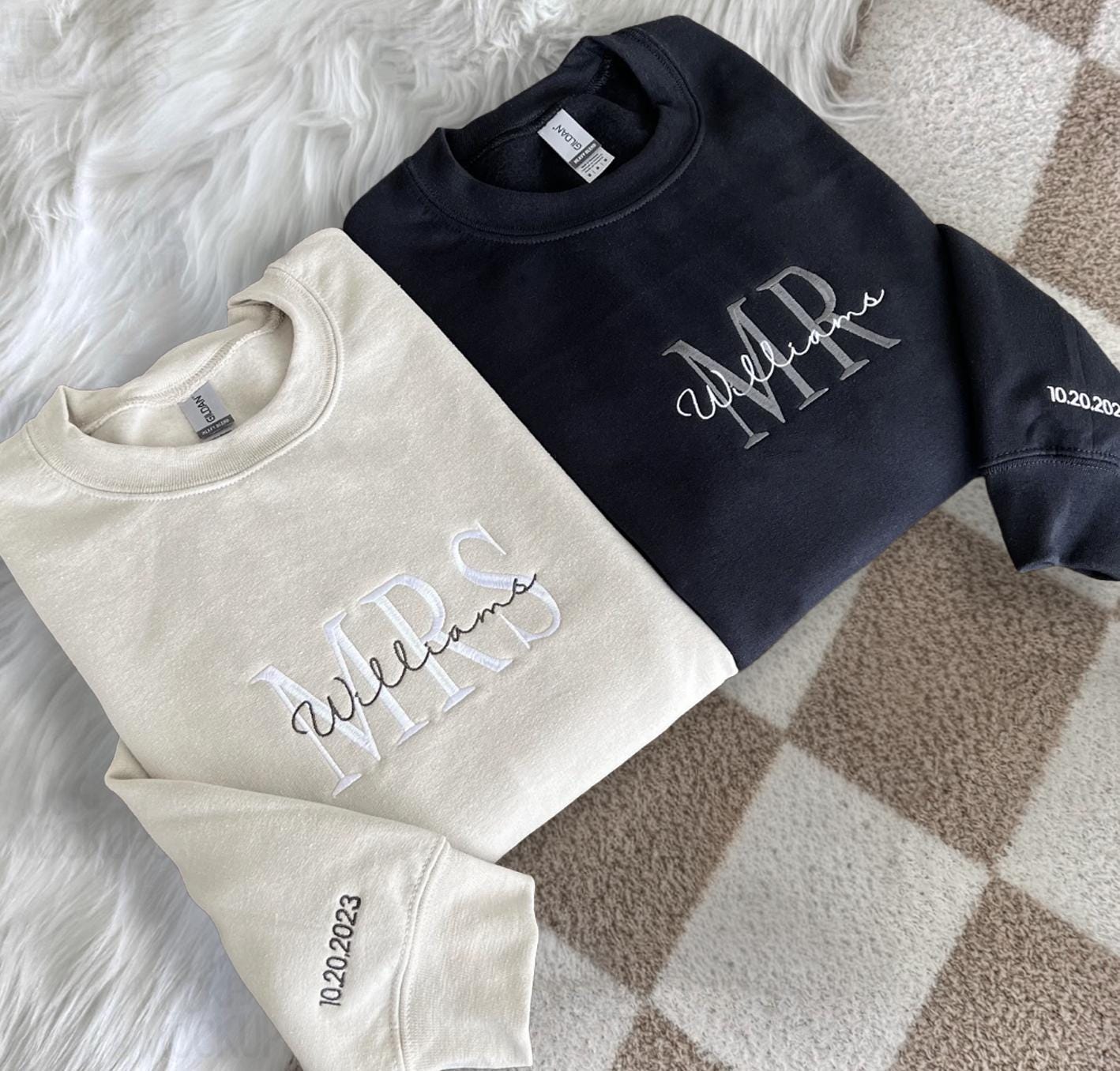 His & Hers Sweatshirt Custom