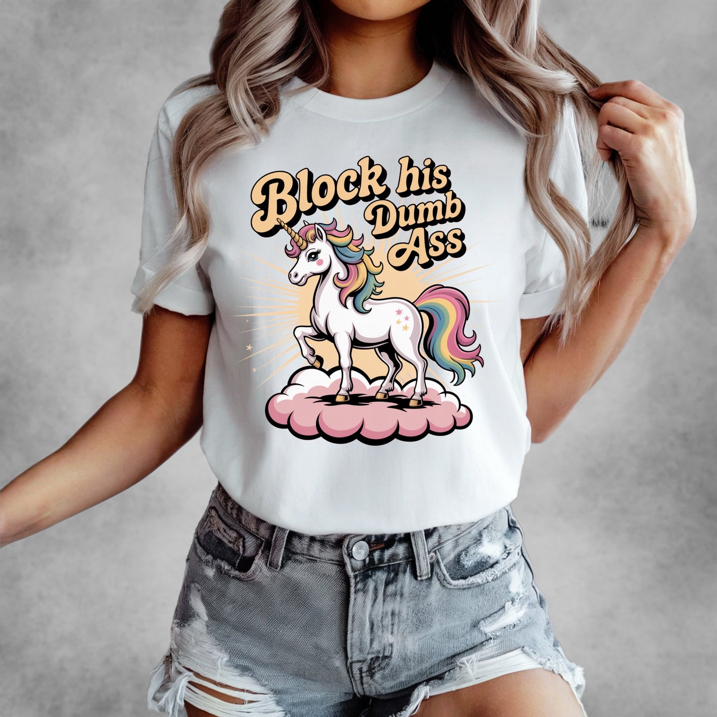 Block His Dumb Ass Tee