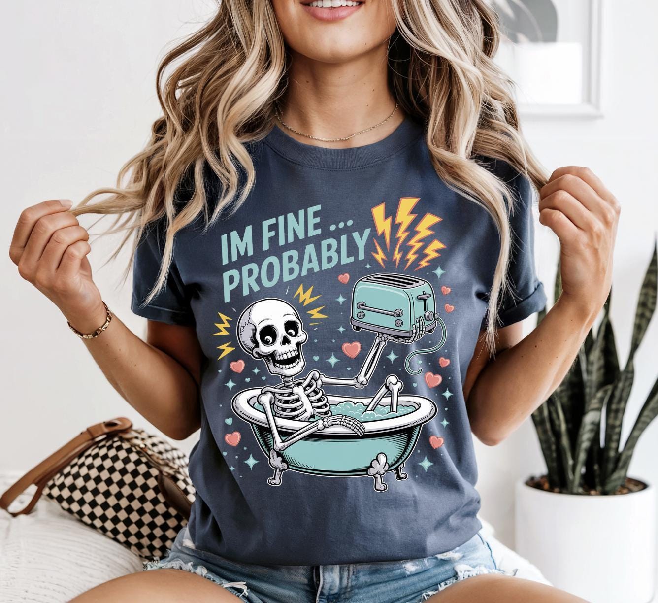 I'm Fine Probably Graphic Tee